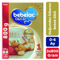 Bebelac Gold 1 Bebek Sütü 800 gr 3'lü Paket
