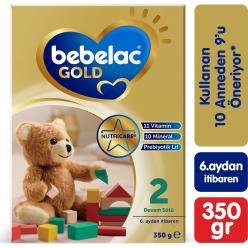 Bebelac Gold 2 Çocuk Devam Sütü 350 gr 4'lü Paket
