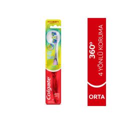 Colgate 360 Gelişmiş 4 Yönlü Koruma Orta Diş Fırçası