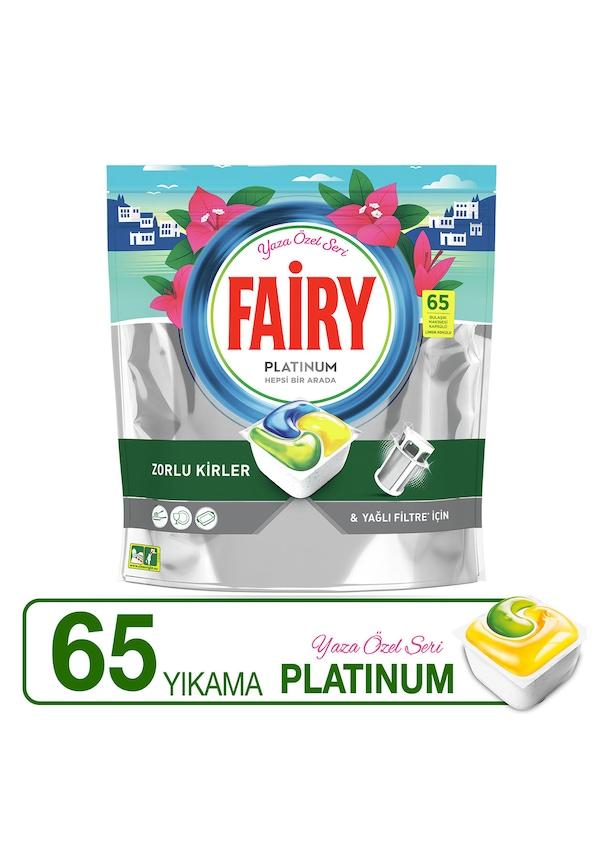 Fairy Platinum Özel Seri Bulaşık Makine Deterjanı 65 Tablet