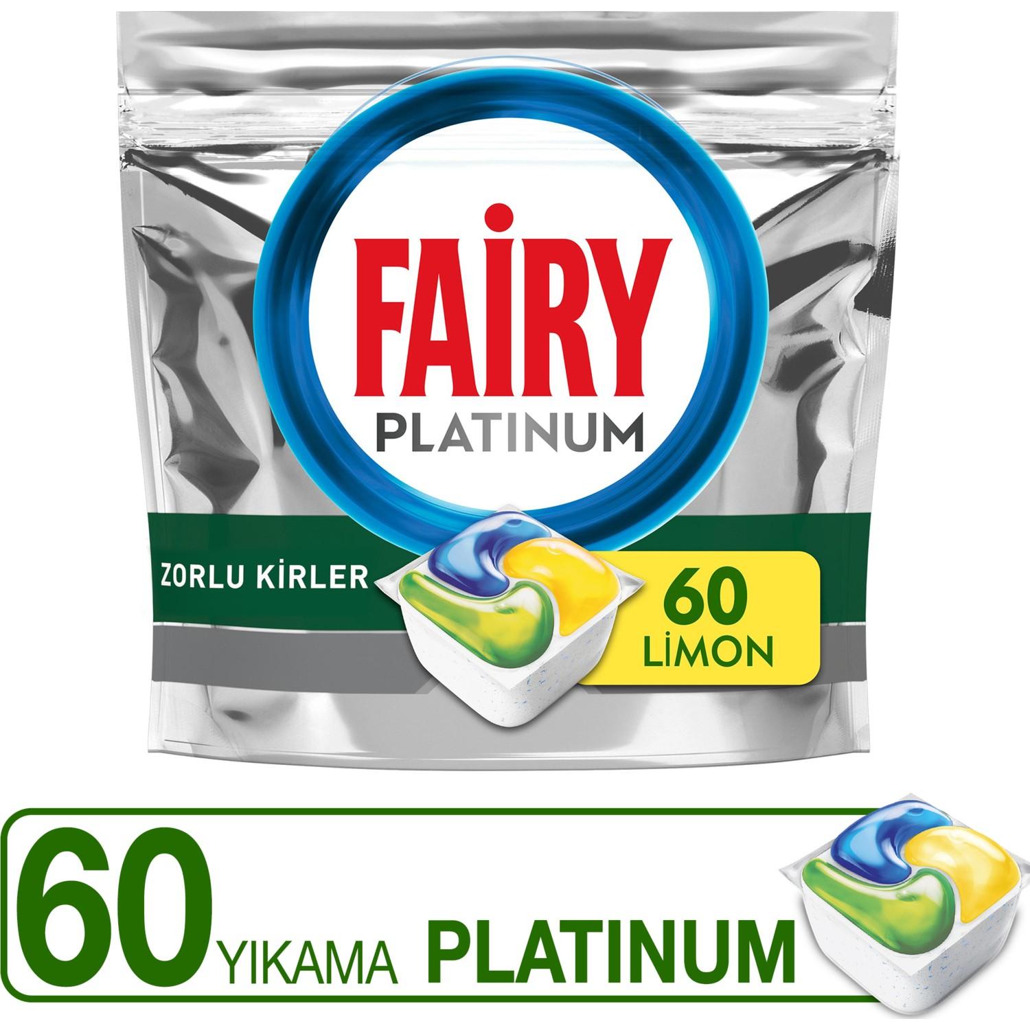 Fairy Platinum Bulaşık Makine Deterjanı 60 Tablet
