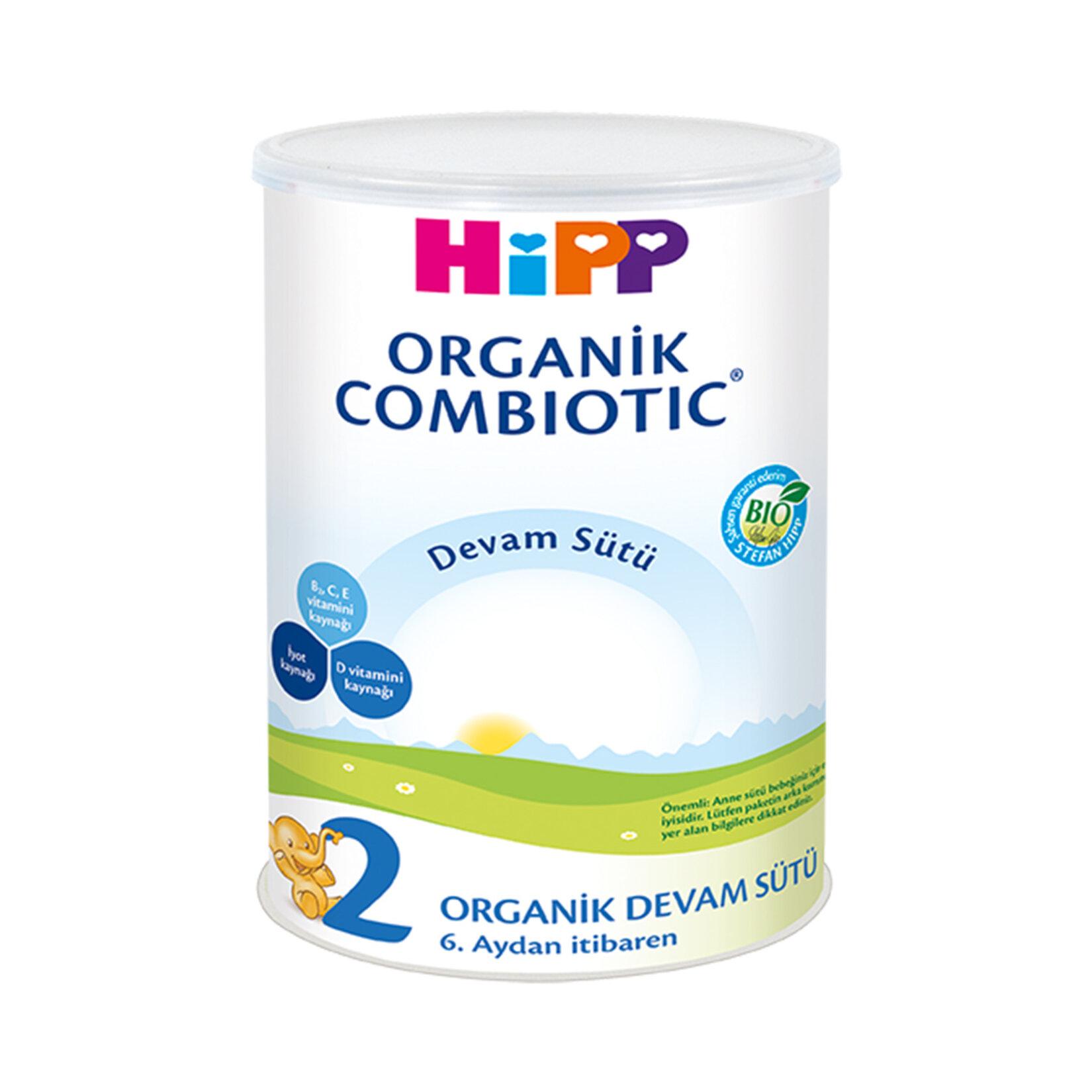 Hipp 2 Organik Combiotic Devam Sütü 350 gr 3'lü Paket