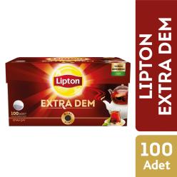 Lipton Extra Dem Demlik Poşet Siyah Çay 100'lü 10 Paket