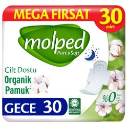 Molped Pure Soft Gece Mega Fırsat Paketi 30'lu