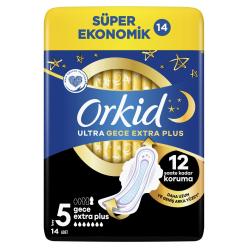 Orkid Ultra Gece Extra Plus Ped 14x4 56 Adet