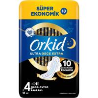 Orkid Ultra Gece Extra Ped 18x3 54 Adet