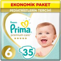 Prima Premium Care 6 Beden Bebek Bezi 13+ Kg 35 Adet