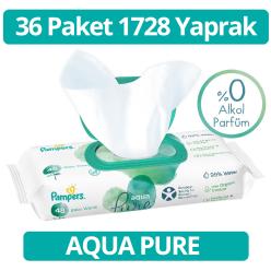 Prima Pampers Aqua Pure Islak Havlu Mendil 48x36 1728 Yaprak