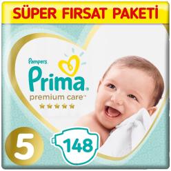 Prima Premium Care 5 Beden Bebek Bezi 74x2 148 Adet