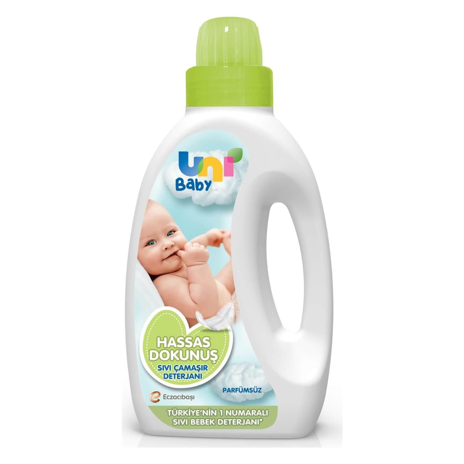 Uni Baby Hassas Dokunuş Sıvı Çamaşır Deterjanı 1500x4 6000 ml